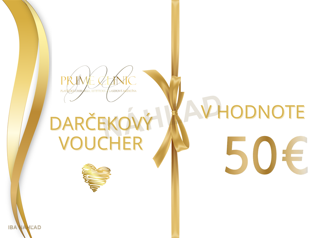 Preview of a Prime Clinic gift voucher worth 50 €