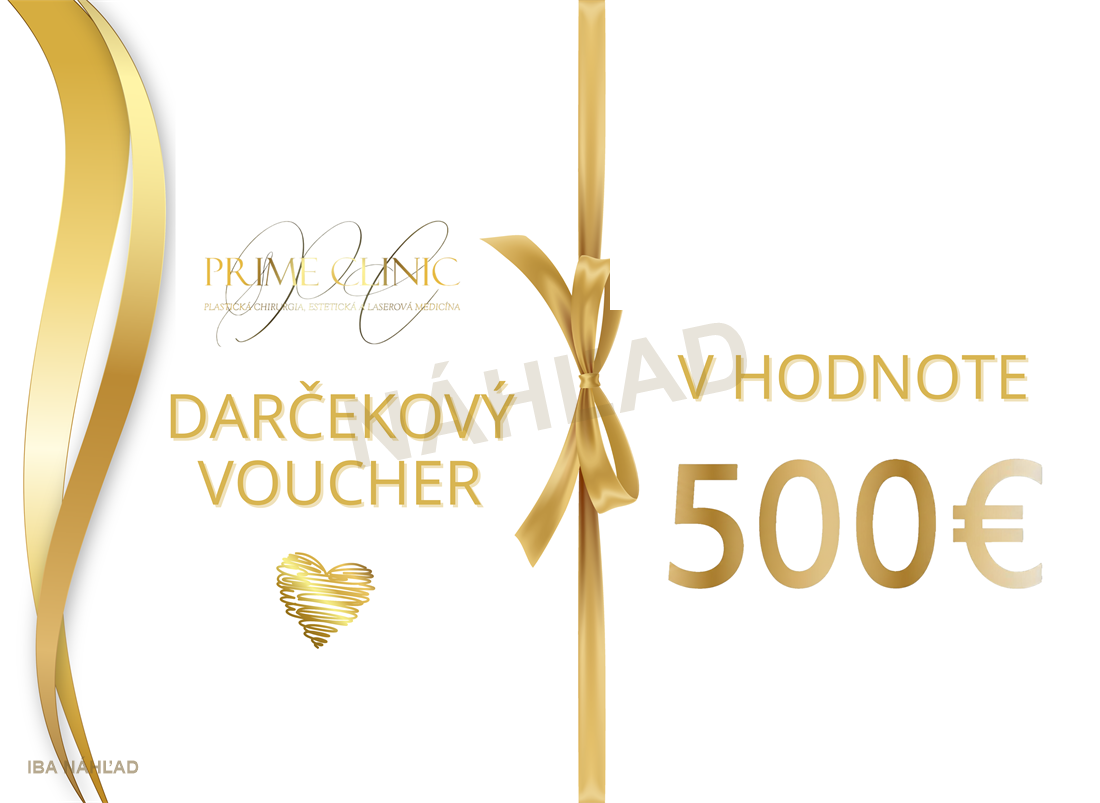 Preview of a Prime Clinic gift voucher worth 500 €